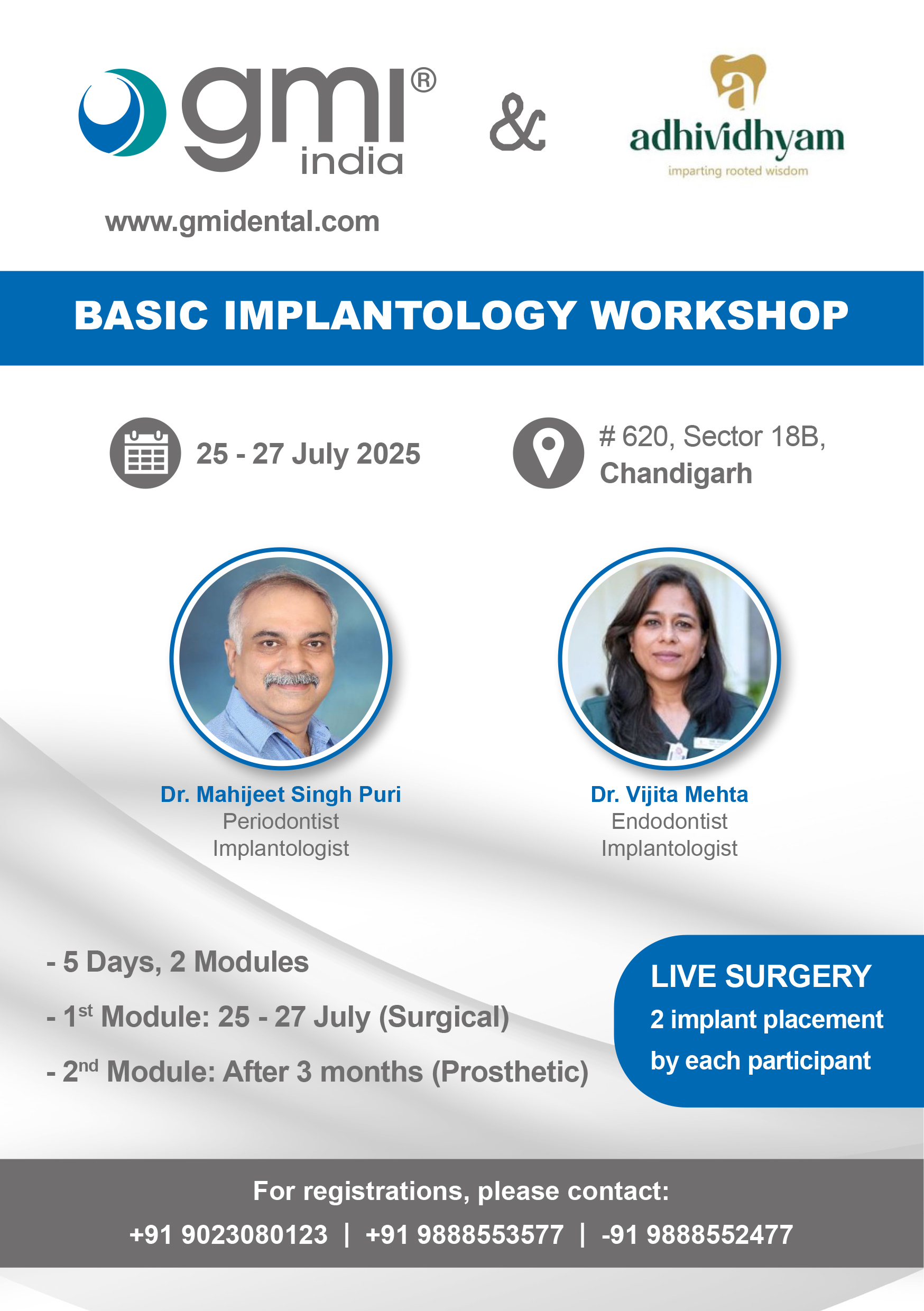 Basic Implantology Workshop July25