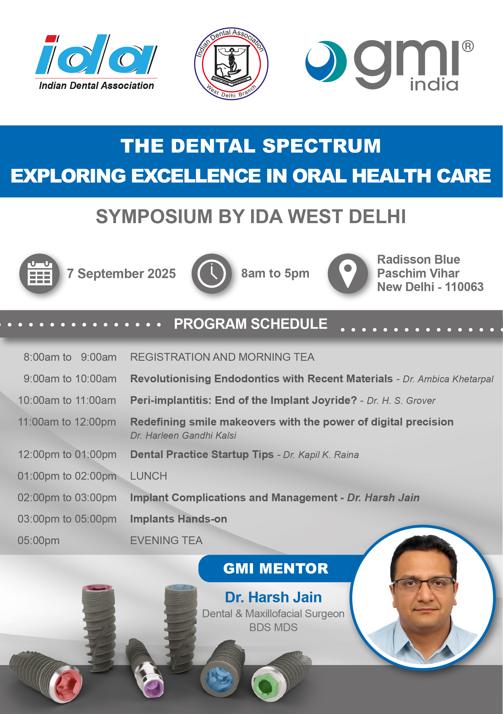 Symposium IDA West Delhi Sep25