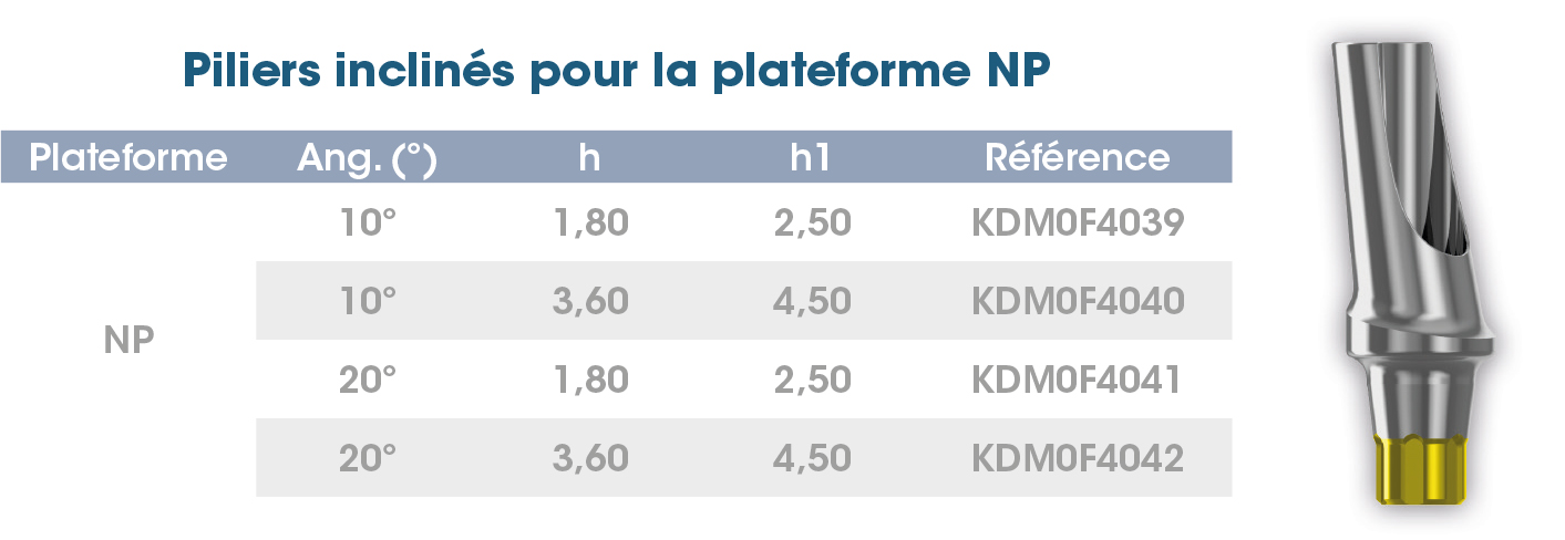 Piliers incl NP AvantPEAK FR