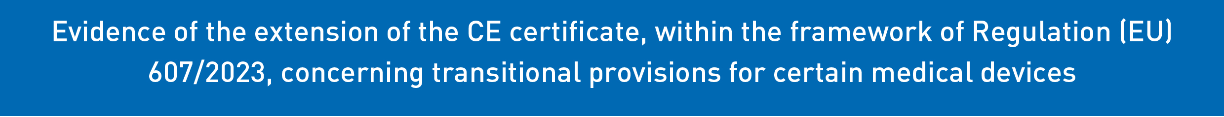 CE Certificate extension