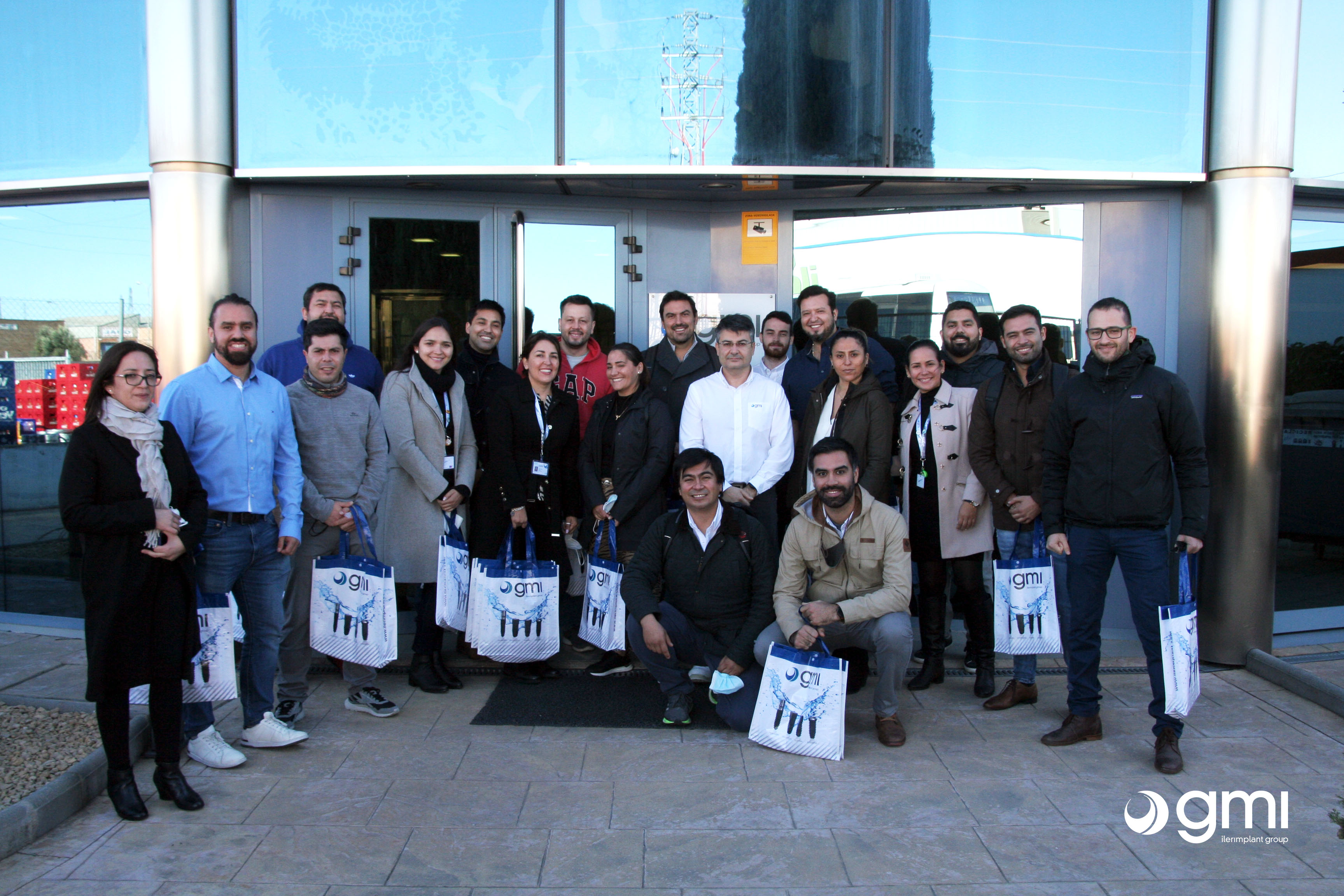 Visit of GMI Chile with a group of doctors