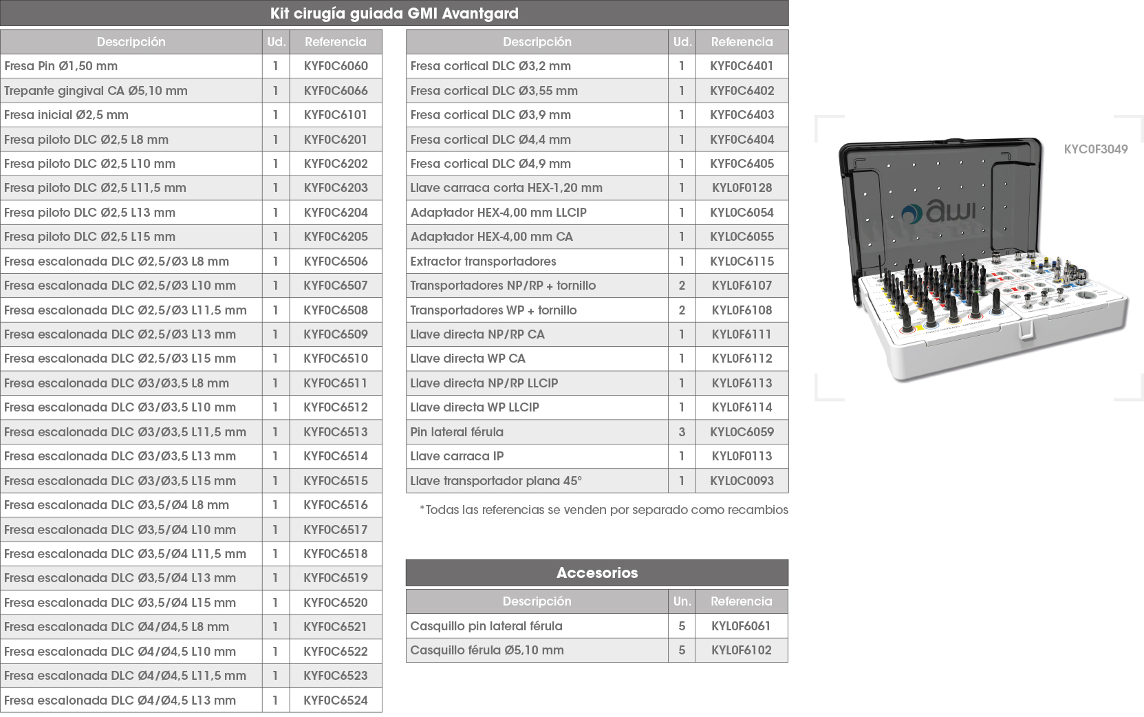 Kit CG Avantgard ES